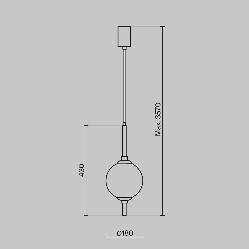 The Sixth Sense Floor lamp Integrated LED - Black & White/Brass & White Finish
