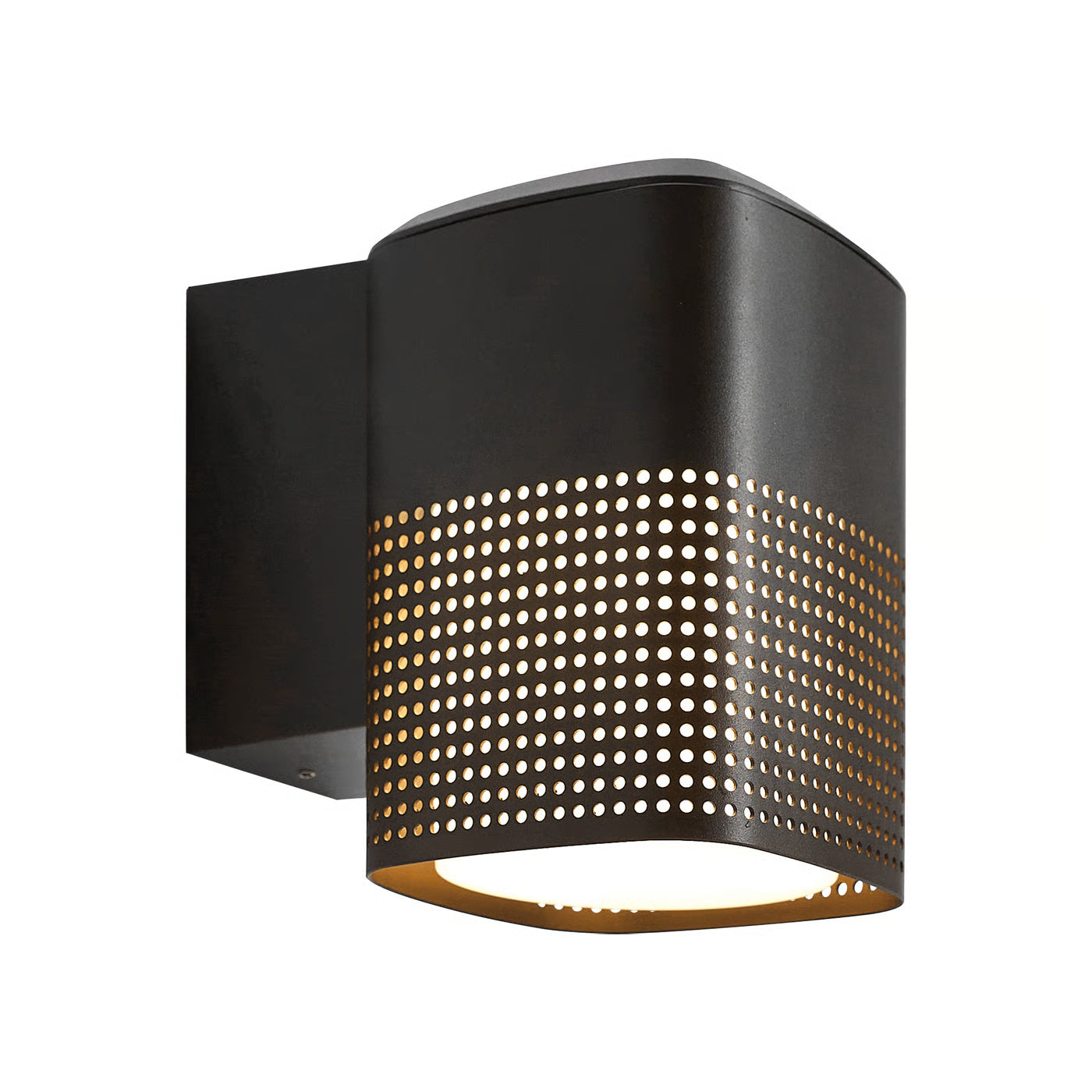 Sidara Outdoor Wall Light- Brown/ Anthracite/Black Finish