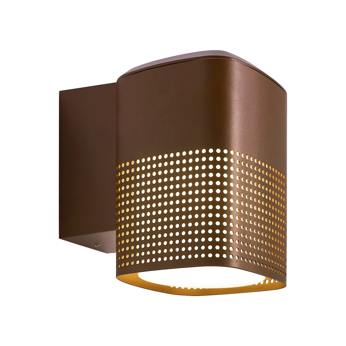 Sidara Outdoor Wall Light- Brown/ Anthracite/Black Finish