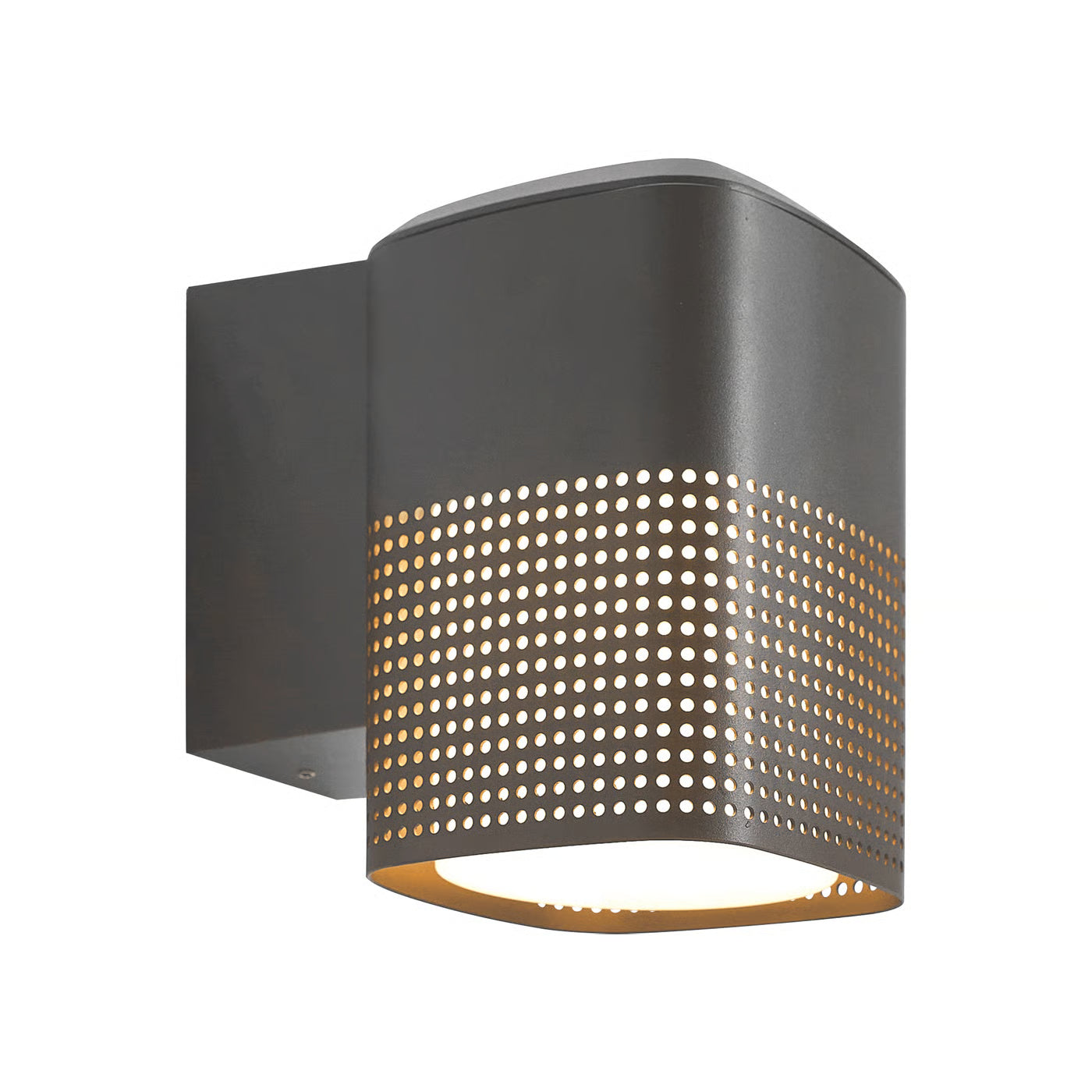 Sidara Outdoor Wall Light- Brown/ Anthracite/Black Finish