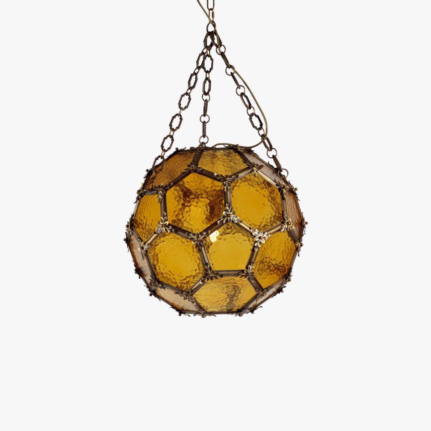 Amber Architectural Lantern