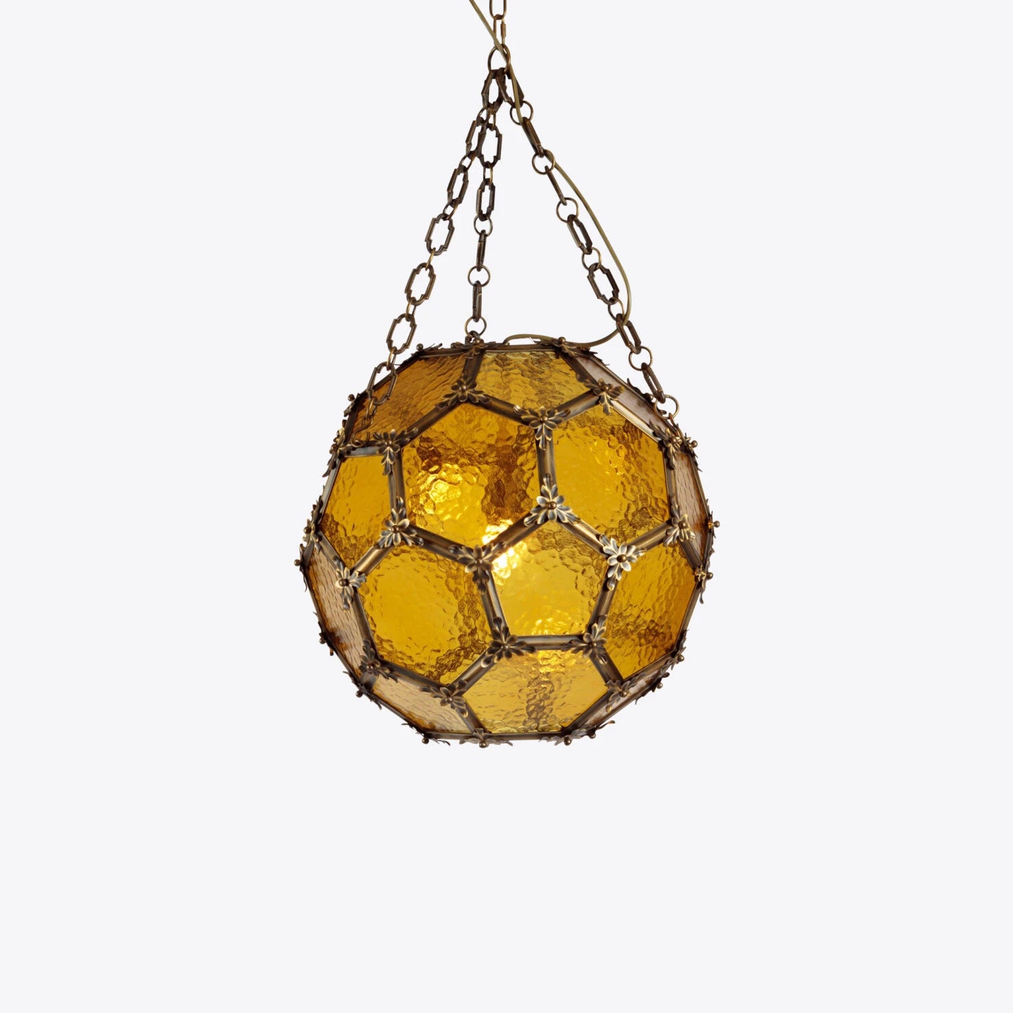 Amber Architectural Lantern