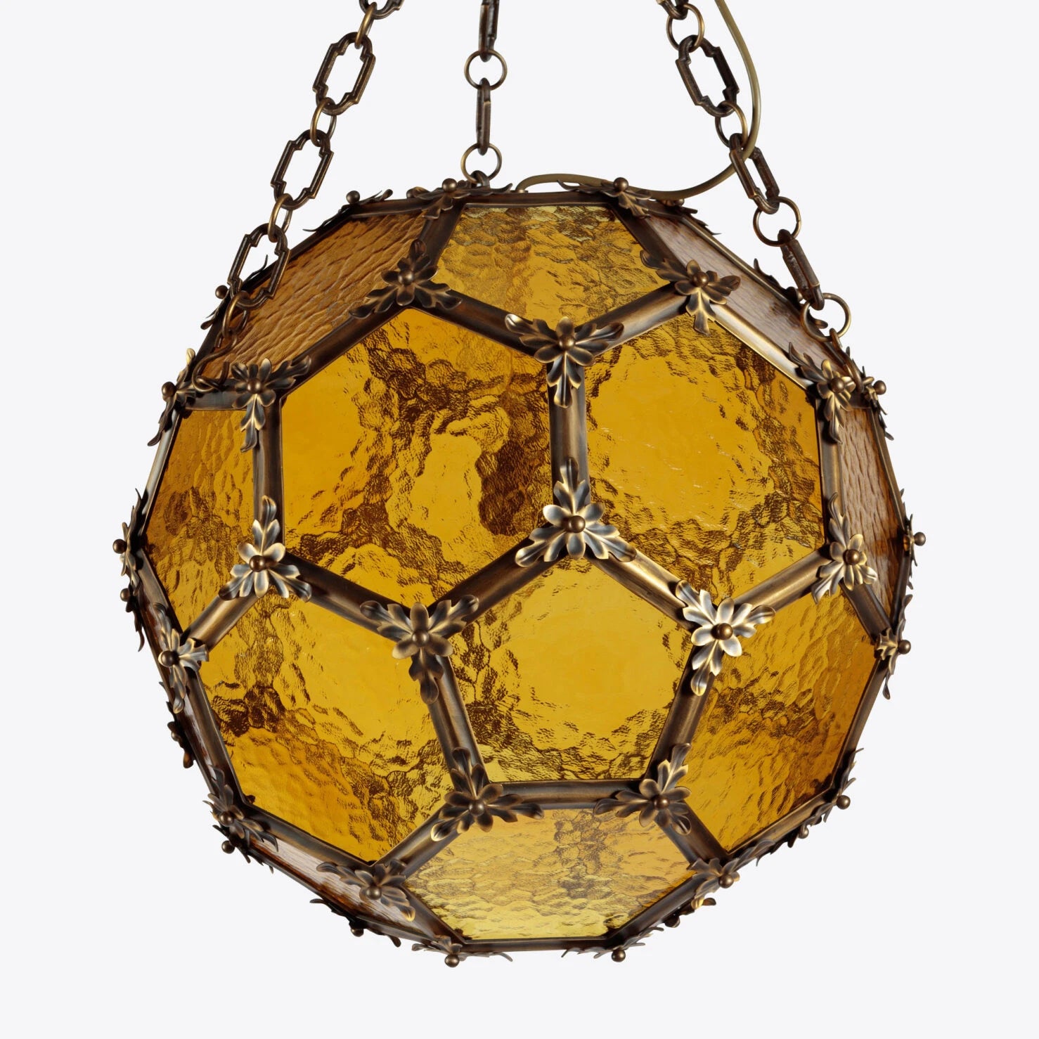 Amber Architectural Lantern