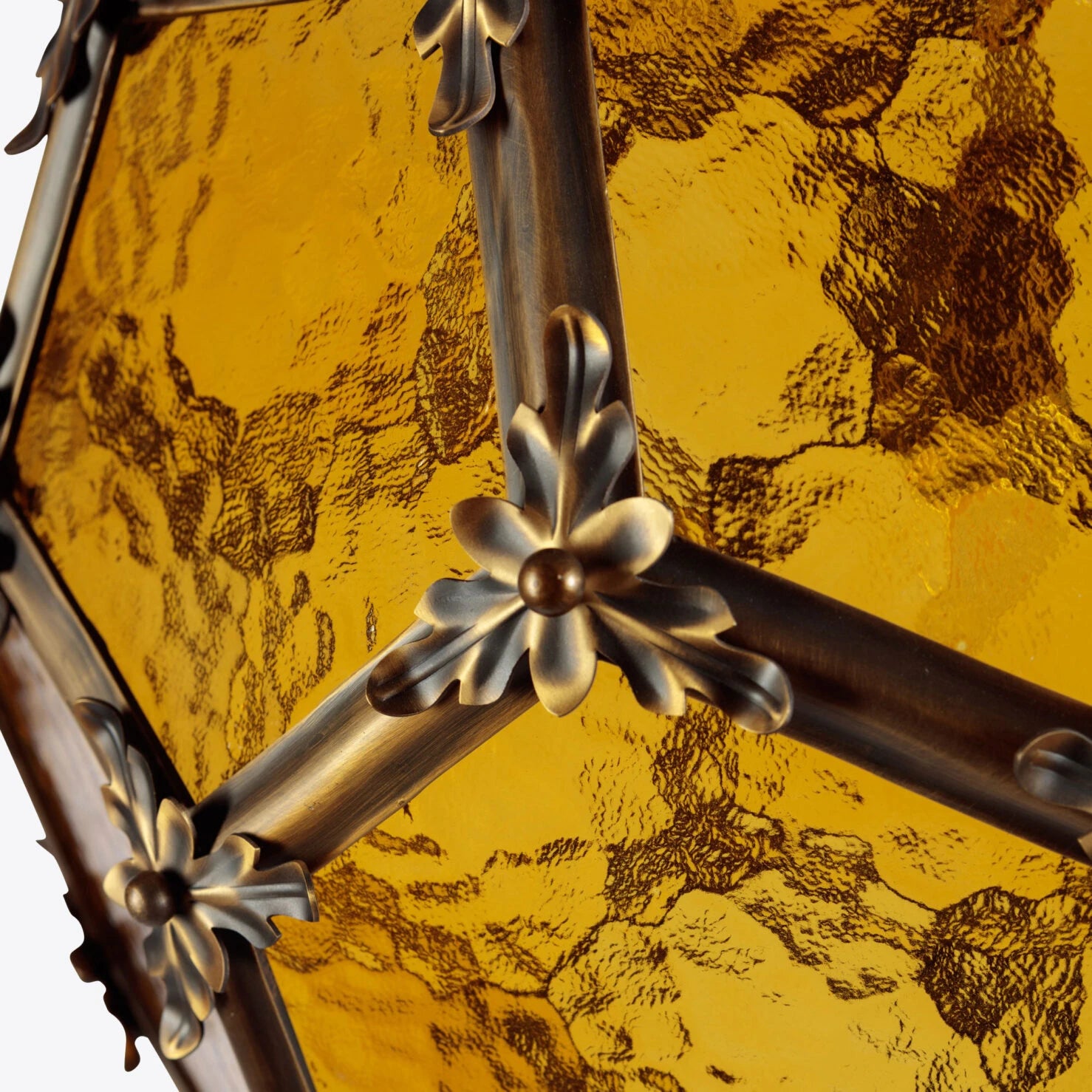 Amber Architectural Lantern
