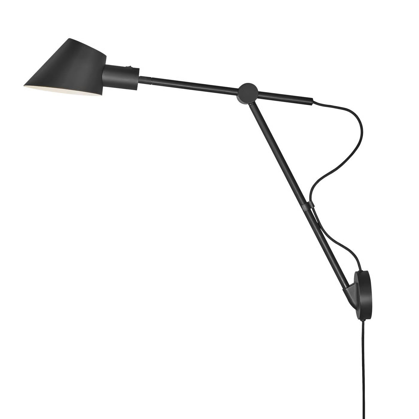Stay Flexible Wall Light- Black Finish