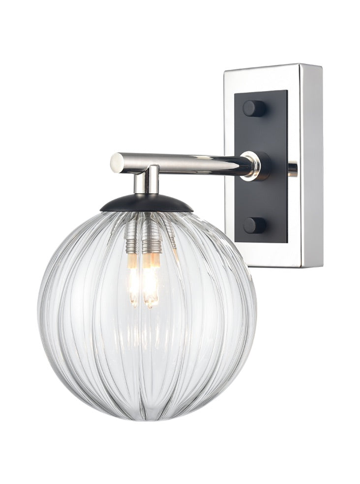 Pelago 1/2Lt Bathroom Wall Light IP44 - Various Colours