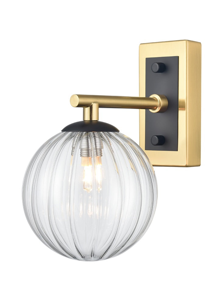 Pelago 1/2Lt Bathroom Wall Light IP44 - Various Colours