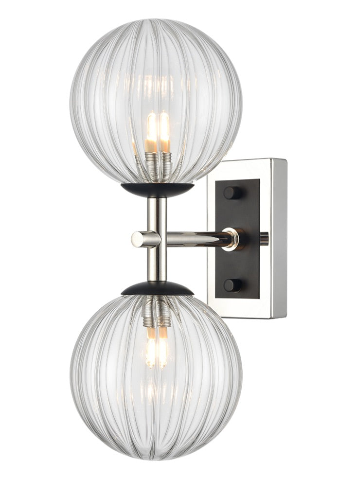 Pelago 1/2Lt Bathroom Wall Light IP44 - Various Colours