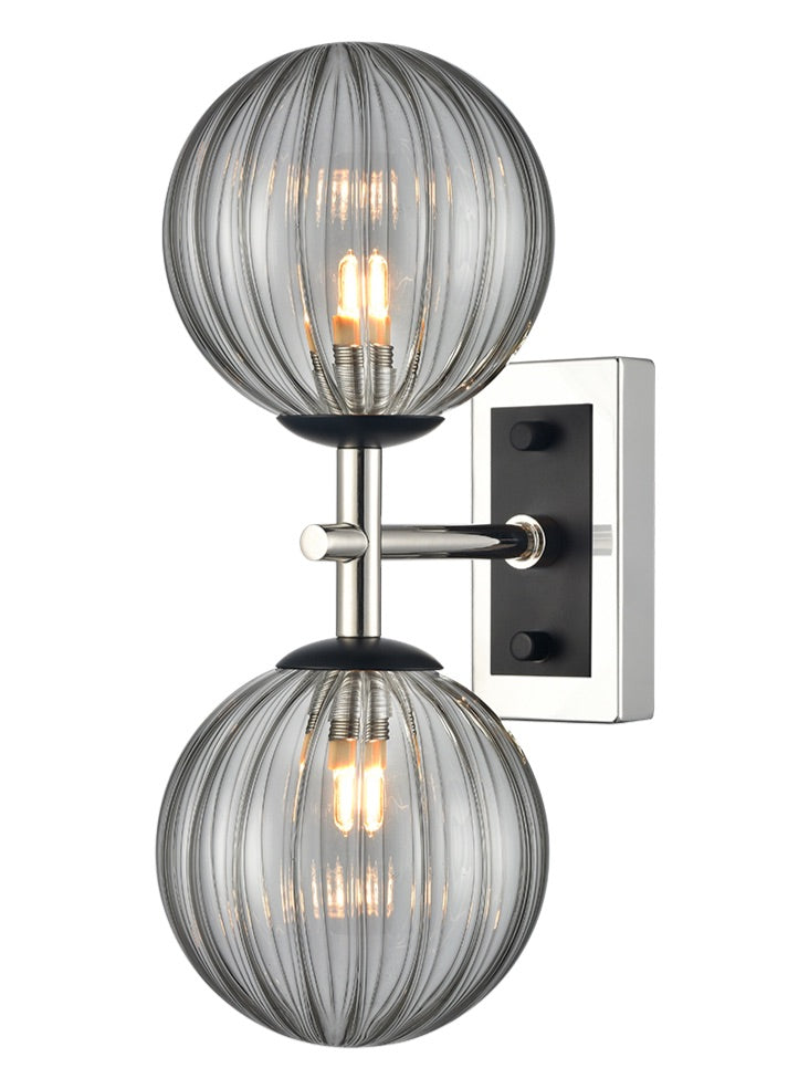 Pelago 1/2Lt Bathroom Wall Light IP44 - Various Colours