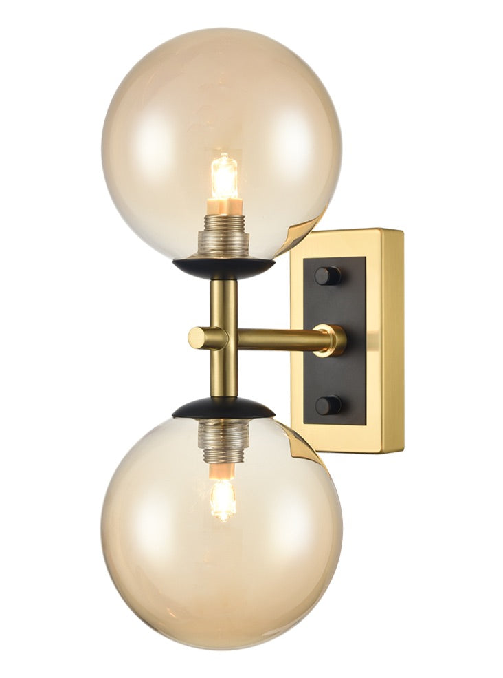 Pelago 1/2Lt Bathroom Wall Light IP44 - Various Colours