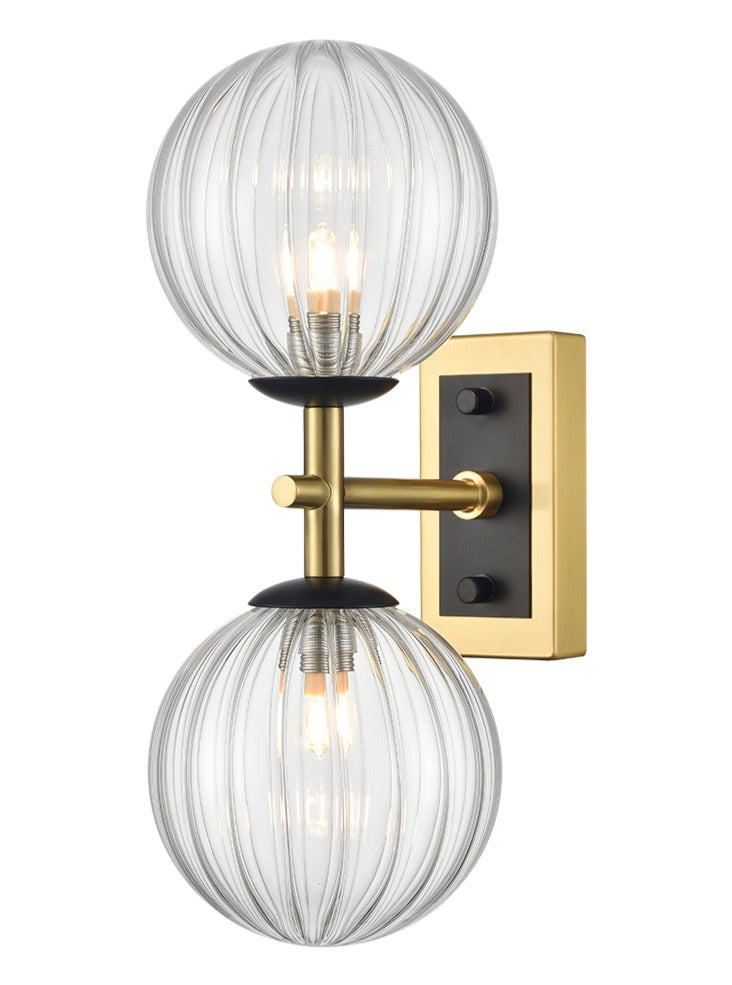 Pelago 1/2Lt Bathroom Wall Light IP44 - Various Colours