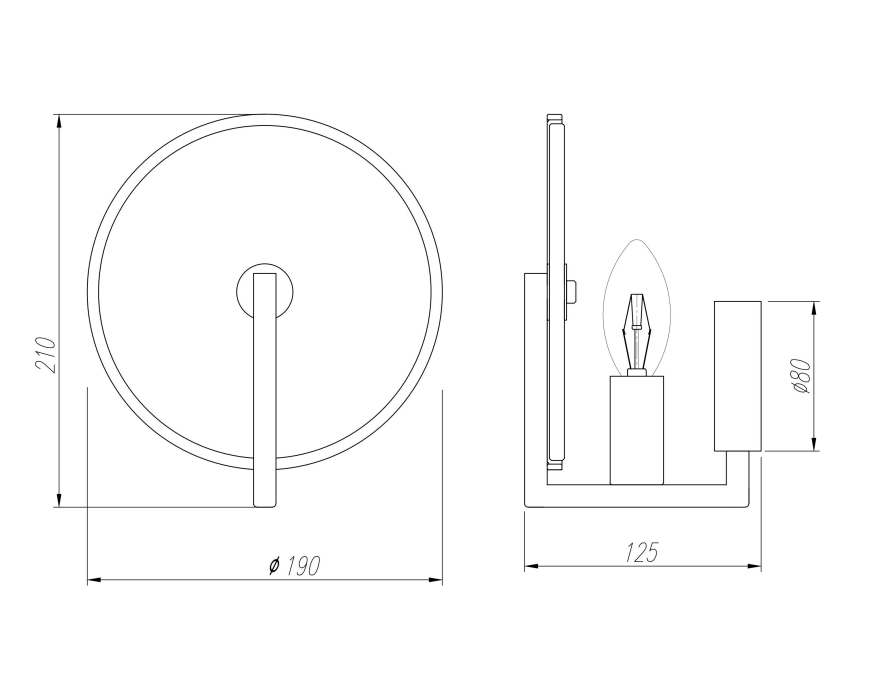 Marmo - Wall Lamp Various Styles in Gold Finish