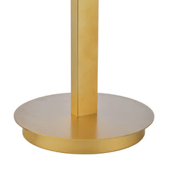 Tauri Table Lamp Matt Gold And Opal Glass G9