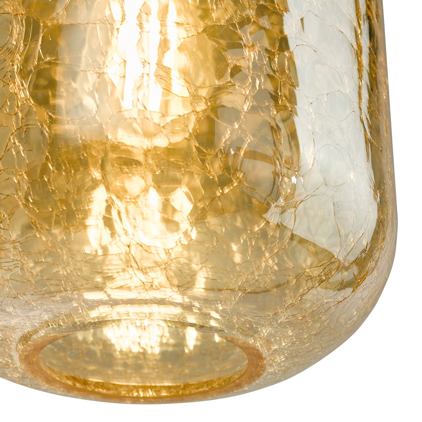 Tavia Pendant Light- Satin Gold/ Matt Black & Glass Finishes