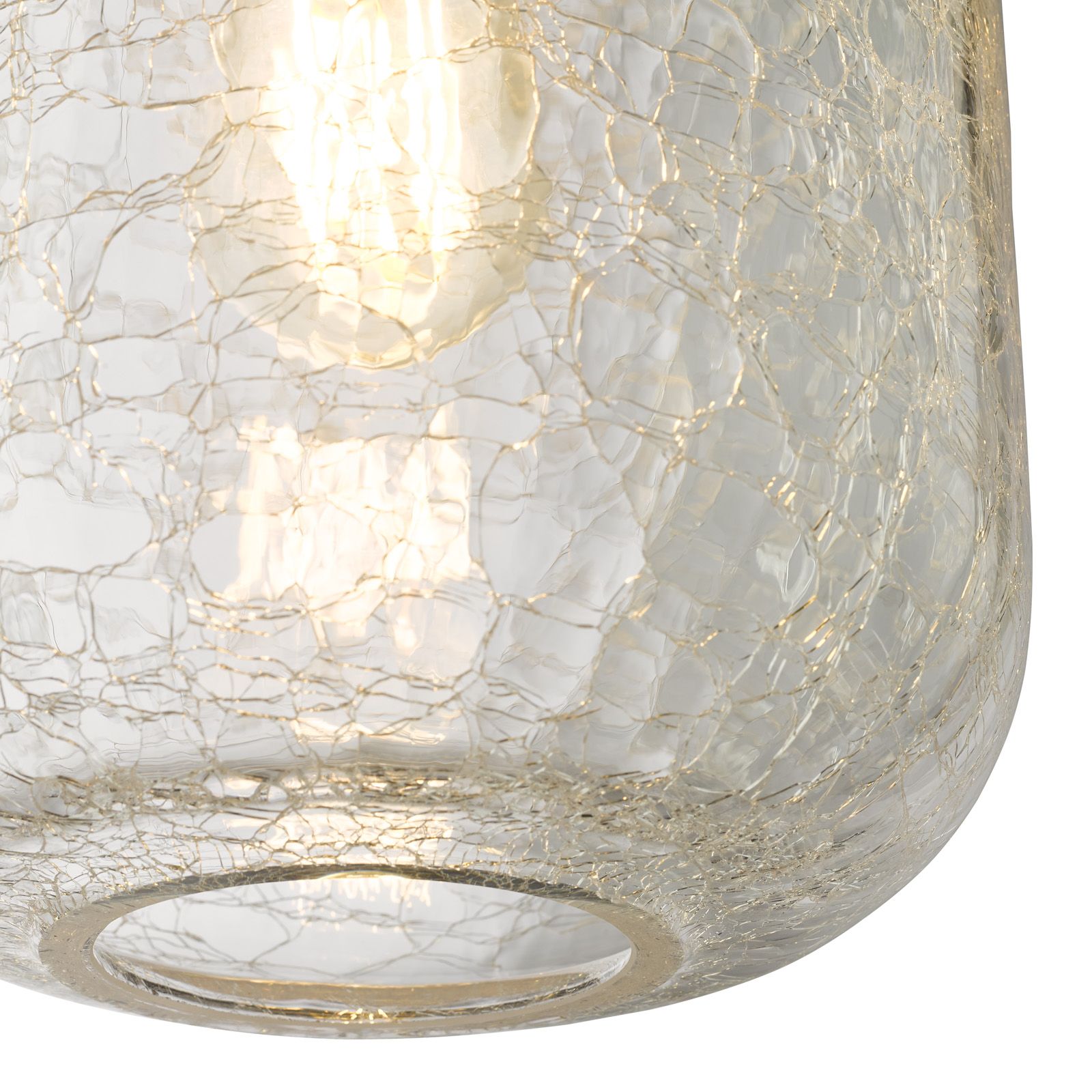 Tavia Pendant Light- Satin Gold/ Matt Black & Glass Finishes