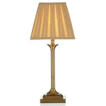 Taylor Table Lamp Antique Brass With Shade E14