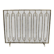 Estela Fire Screen - Antique Brass Finish