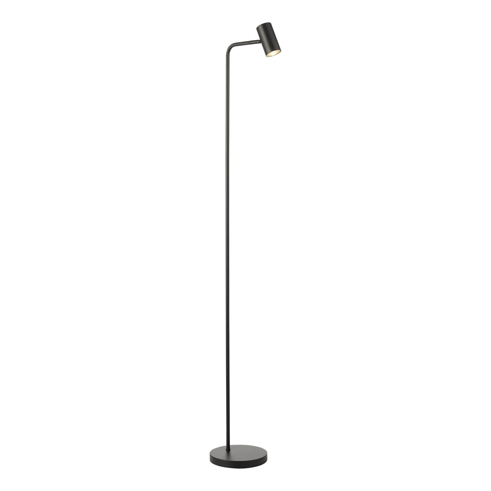 Thierry Task Floor Lamp- Matt Black/ Matt Taupe Finishes