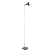 Thierry Task Floor Lamp- Matt Black/ Matt Taupe Finishes