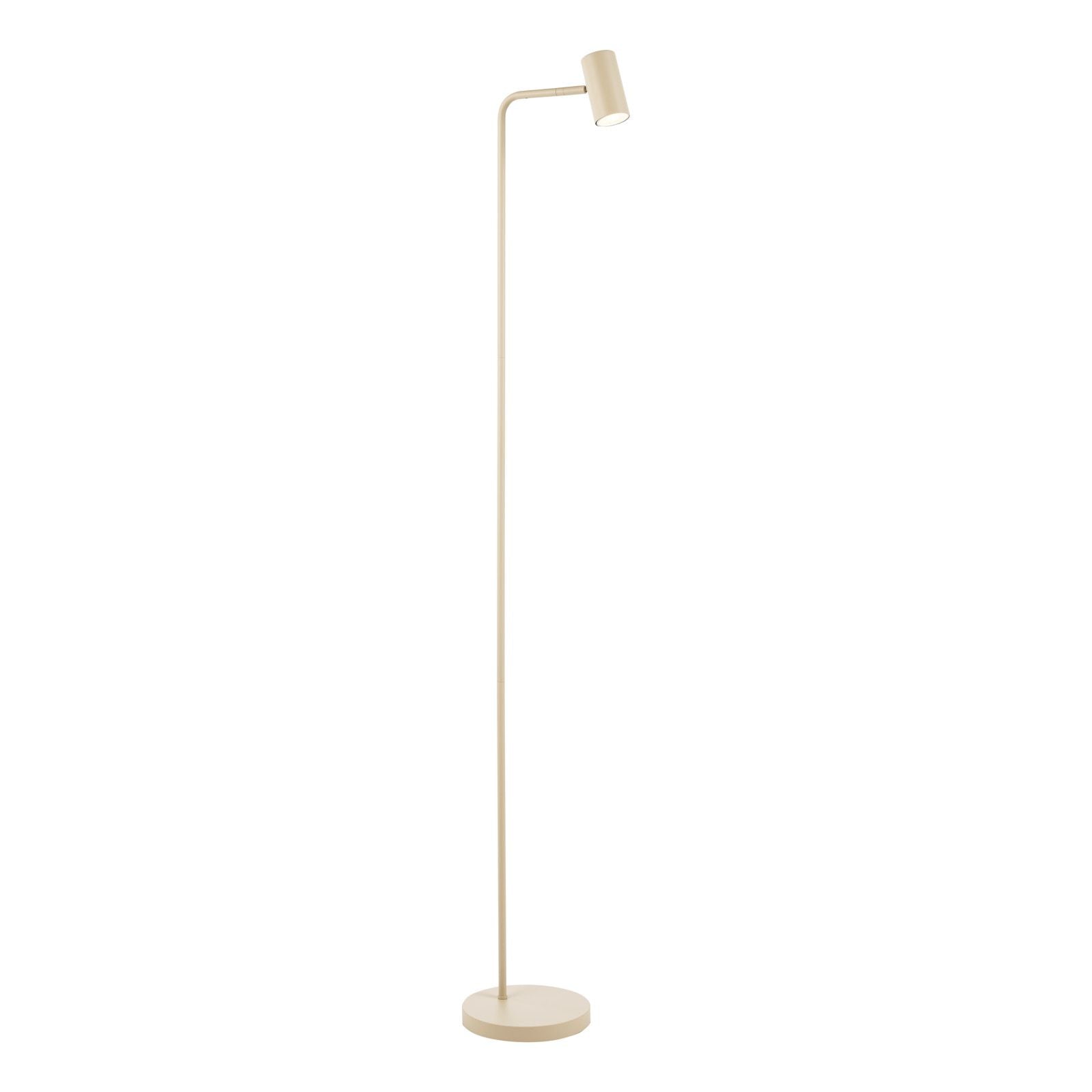 Thierry Task Floor Lamp- Matt Black/ Matt Taupe Finishes