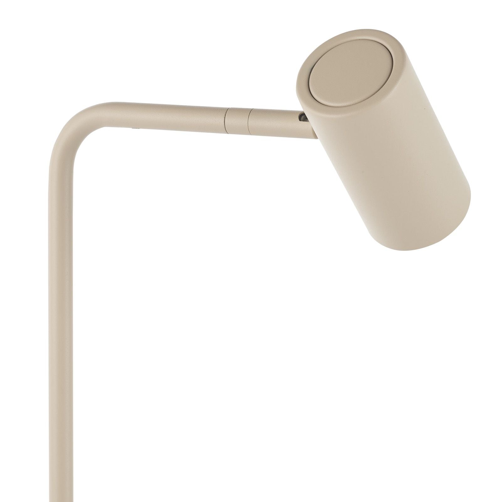 Thierry Task Floor Lamp- Matt Black/ Matt Taupe Finishes