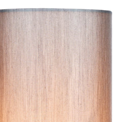 Tico Touch Table Lamp Satin Chrome With Grey/Ivory Shade E14