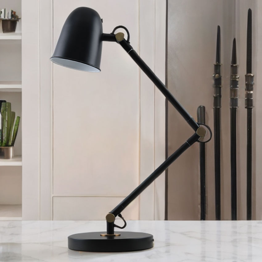 Anglepoise Task Table Lamp - Brass/ Black/ Beige Finishes