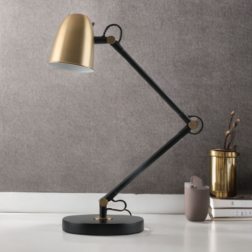 Anglepoise Task Table Lamp - Brass/ Black/ Beige Finishes