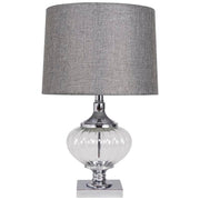 Casa Classic Table Lamp - Aged Gold / Polished Nickel