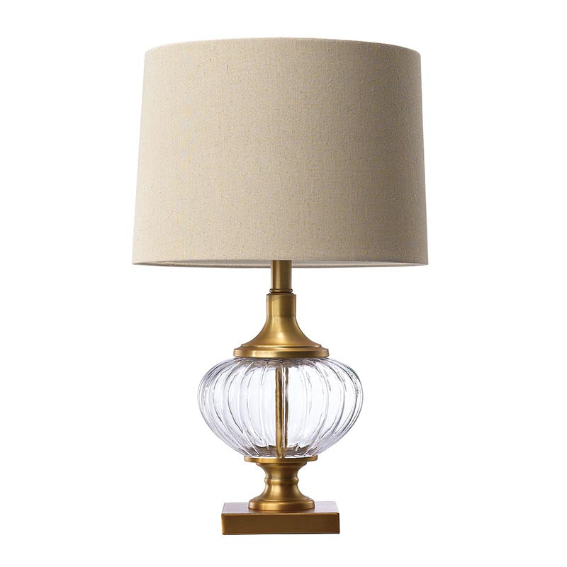 Casa Classic Table Lamp - Aged Gold / Polished Nickel
