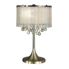 Angelique 3Lt Table Lamp - Bronze Finish