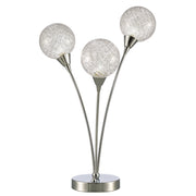 Electron 3Lt Table Lamp  -Chrome Finish