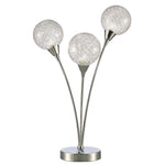 Electron 3Lt Table Lamp  -Chrome Finish
