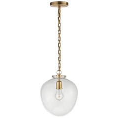 Katie Acorn Pendant- Brass/ Bronze/ Nickel Finishes