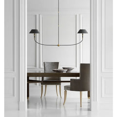 Turlington Linear Chandelier- Brass/ Bronze Finishes