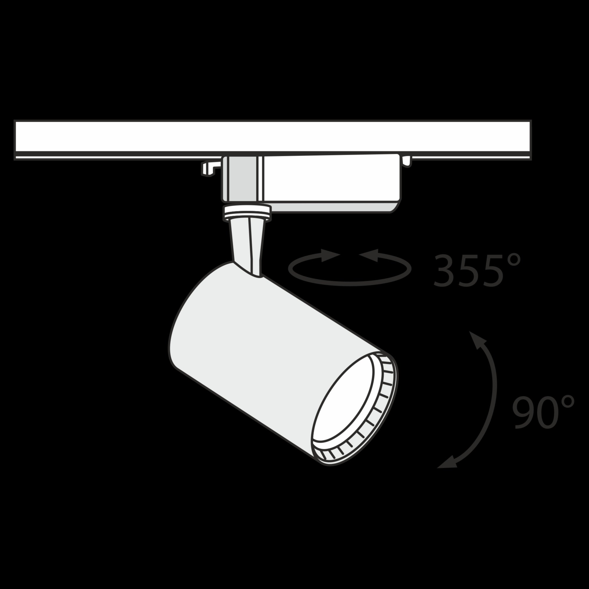 Vuoro Unity Track Lighting -Integrated LED