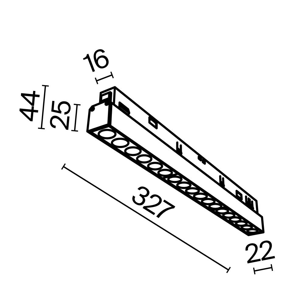 Track Lighting Points Magnetic track system Exility