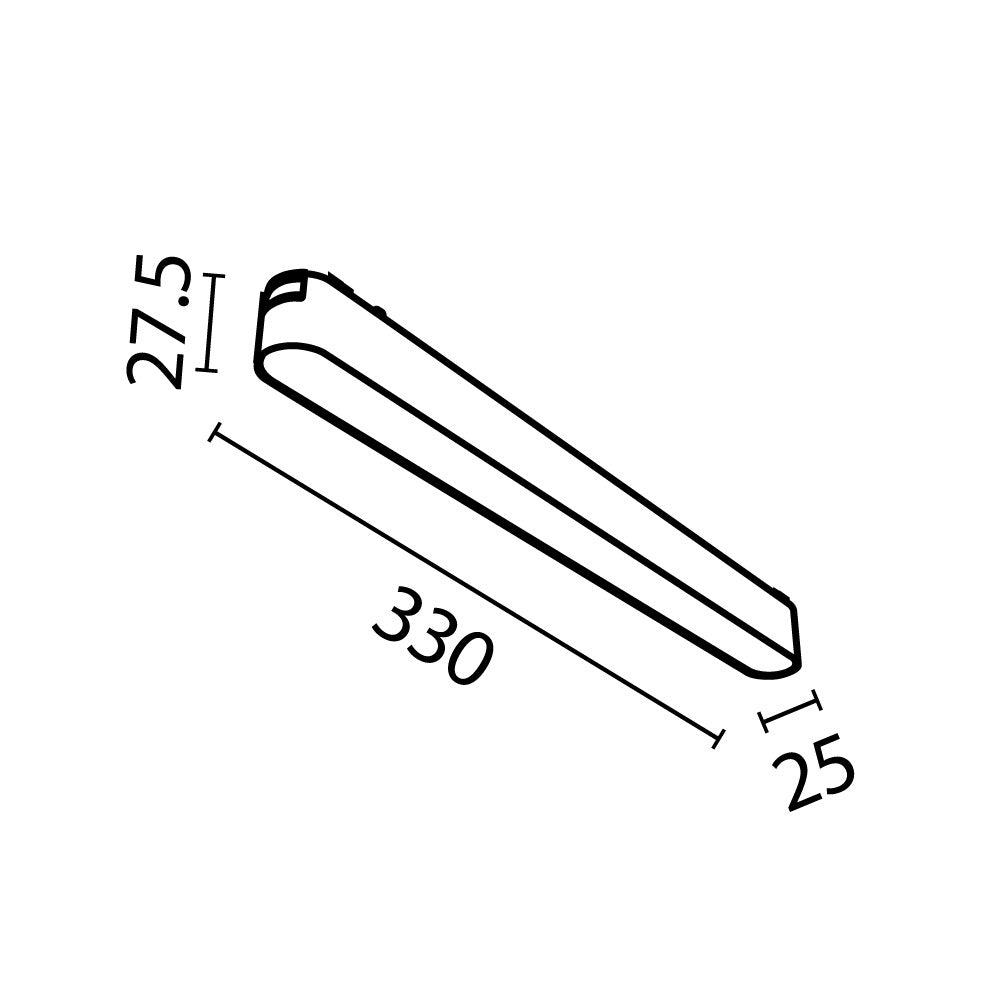 Track luminaire Basis Radity 120°