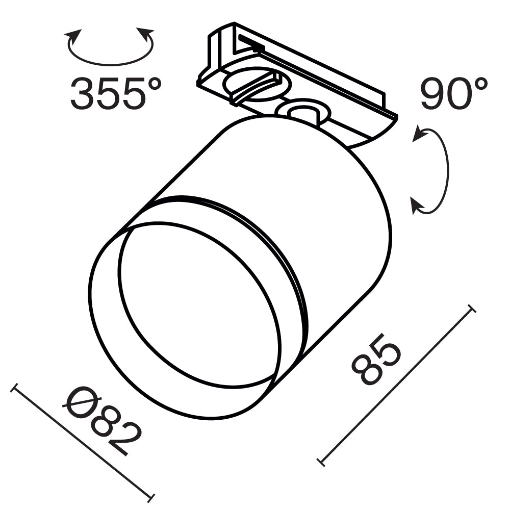 Polar Unity Track Luminaire GX53