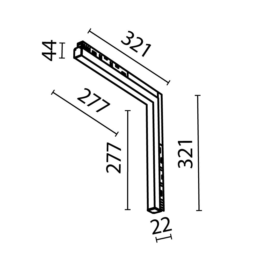 Track luminaire Basis Exility 3000-6000K 24W 120° Dim Smart