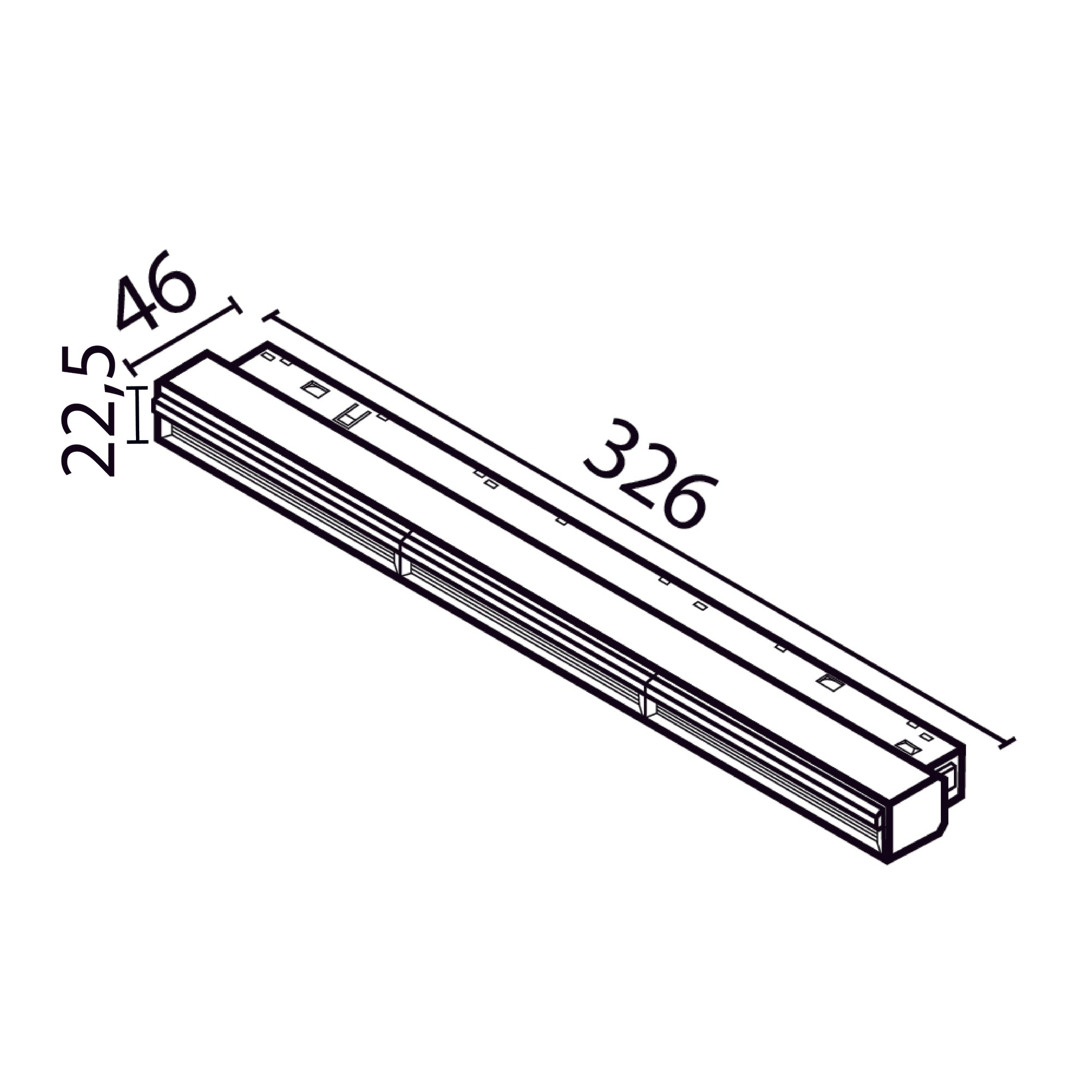 Track luminaire Parete Exility 2700-6000K 120°