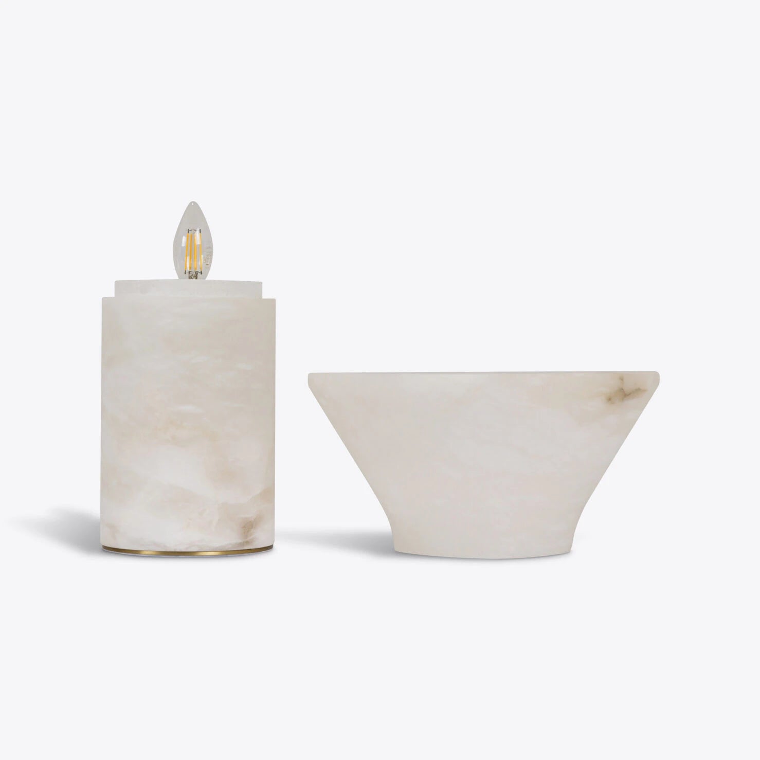 Alabaster Dali Table Lamp