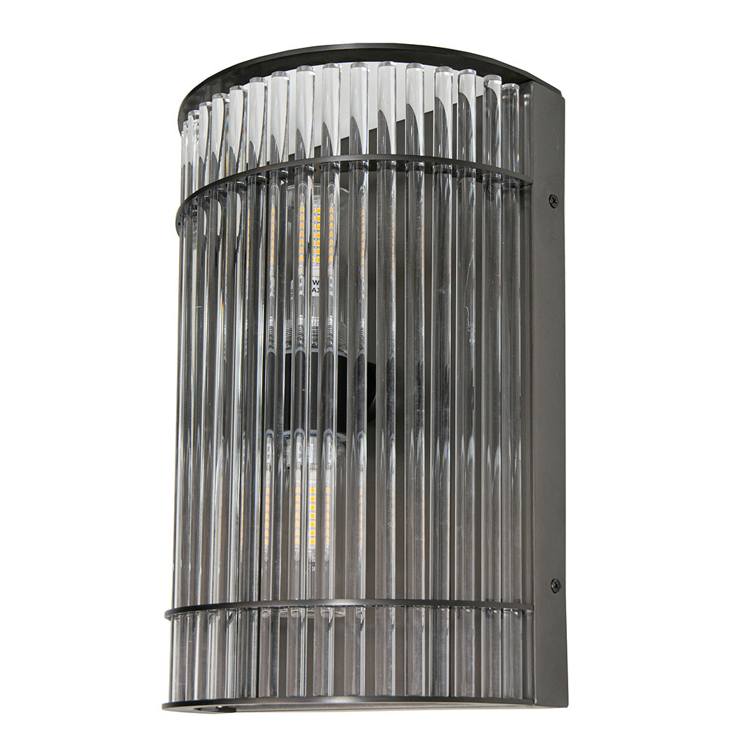 Macy IP65 Wall Lamp- Champagne/ Gunmetal Finishes