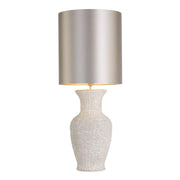 Ubud Table Lamp Brown/ Cream-  Base Only