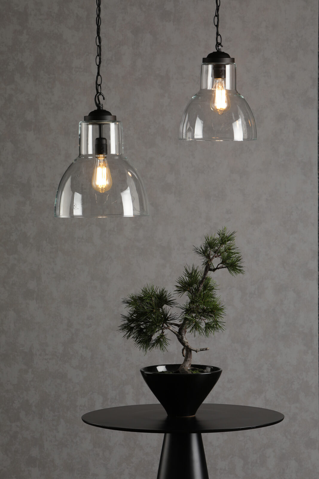 Upton 1 light Small/Large pendant Various Finishes