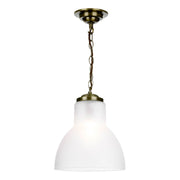 Upton 1 light Small/Large pendant Various Finishes