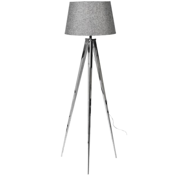 Echo Chrome Tripod Lamp