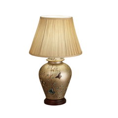 Papilion Hand Painted Butterfly Ceramic Table Lamp