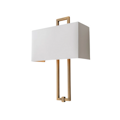 Ember Antique Brass Finish Wall Lamp