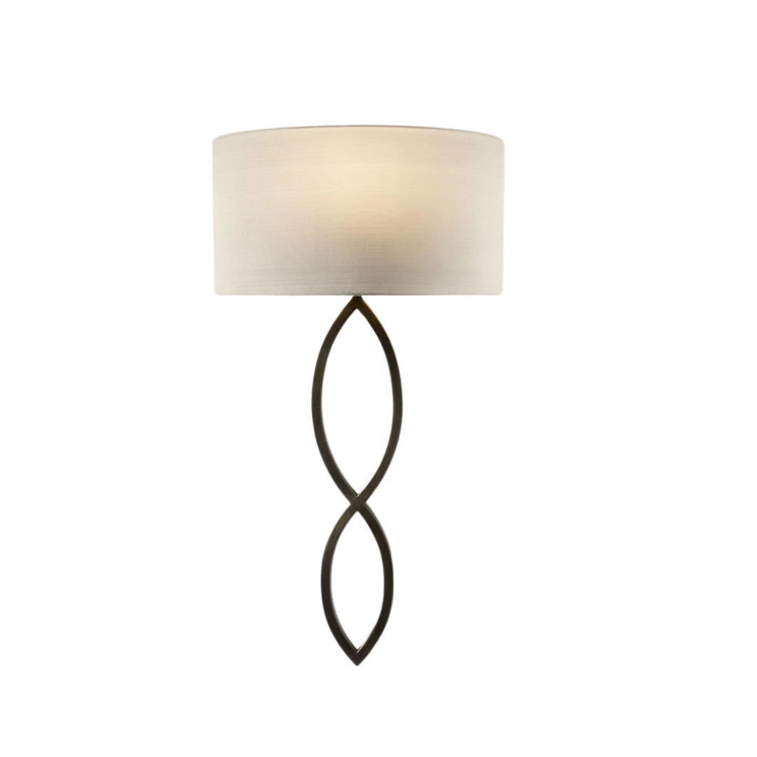 Caserta Wall Light - Bronze with Various Shades